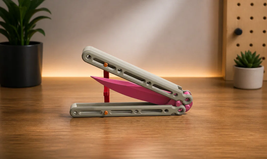 Giá đỡ dao bướm (Butterfly Knife Holder) trưng bày cực chất - Image 2