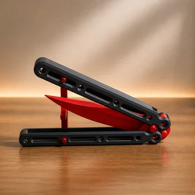 Giá đỡ dao bướm (Butterfly Knife Holder) trưng bày cực chất