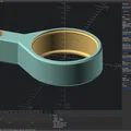 Ngàm gắn Whoop Buzzer Parametric [OpenSCAD] - Thumbnail 5