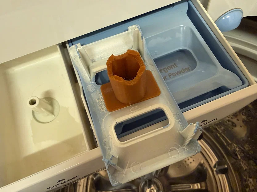 Siphon thay thế cho ngăn chứa nước xả vải máy giặt LG - Image 3