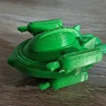 Mô hình phi thuyền Retro UFO chiến đấu in 3D cực ngầu - Thumbnail 2