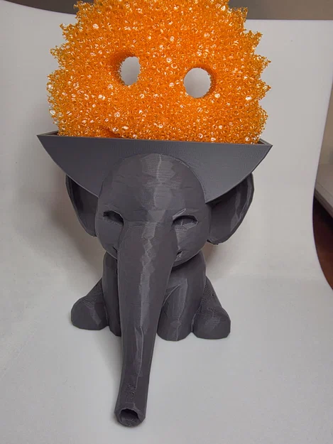 Ella the Elephant - Giá đỡ Scrub Daddy (Sponge Holder) có thoát nước - Image 1
