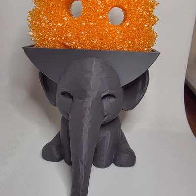 Ella the Elephant - Giá đỡ Scrub Daddy (Sponge Holder) có thoát nước