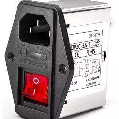 Cửa nguồn skirt Voron Trident cho lọc generic có nút (CW2C)