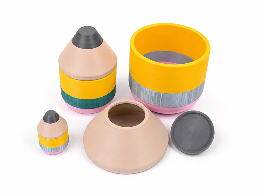 Hộp đựng bút in 3D độc đáo hình cây bút chì - Image 1