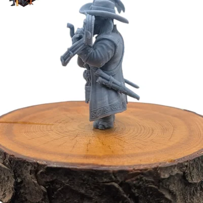 Elephantfolk Bard - MGM Mini print-ready
