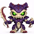 Mô hình 3D Guerrier Mignodule: Chiến binh quái vật phong cách Chibi - Thumbnail 1