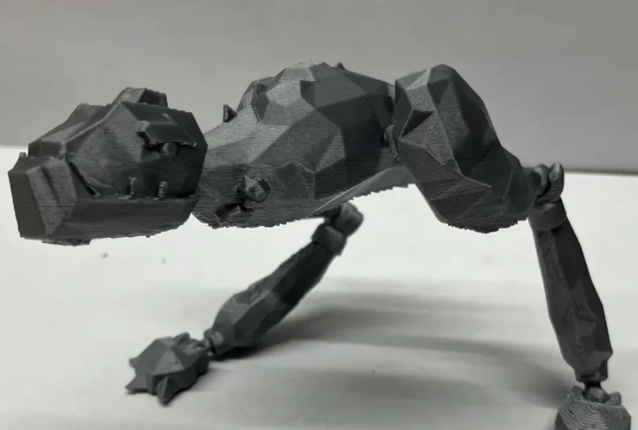 Mô hình khủng long Tuffaluffagus low poly in 3D độc đáo - Image 1