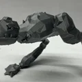 Mô hình khủng long Tuffaluffagus low poly in 3D độc đáo - Thumbnail 1