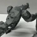 Mô hình khủng long Tuffaluffagus low poly in 3D độc đáo - Thumbnail 3