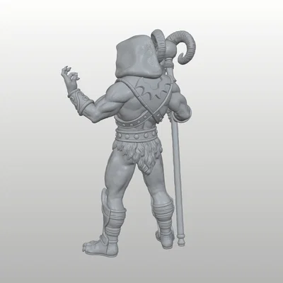 Skeletor - Lord of Destruction - Skull Sorcerer (MOTU) Pre-Supported