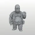 Thanh tra An Toàn Hạt Nhân - Homer Simpson Miniature RPG - Pre-Supported - Thumbnail 1