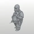Thanh tra An Toàn Hạt Nhân - Homer Simpson Miniature RPG - Pre-Supported - Thumbnail 3