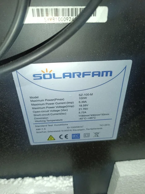 Giá đỡ tấm pin năng lượng mặt trời (Solar panel holder) - Image 3
