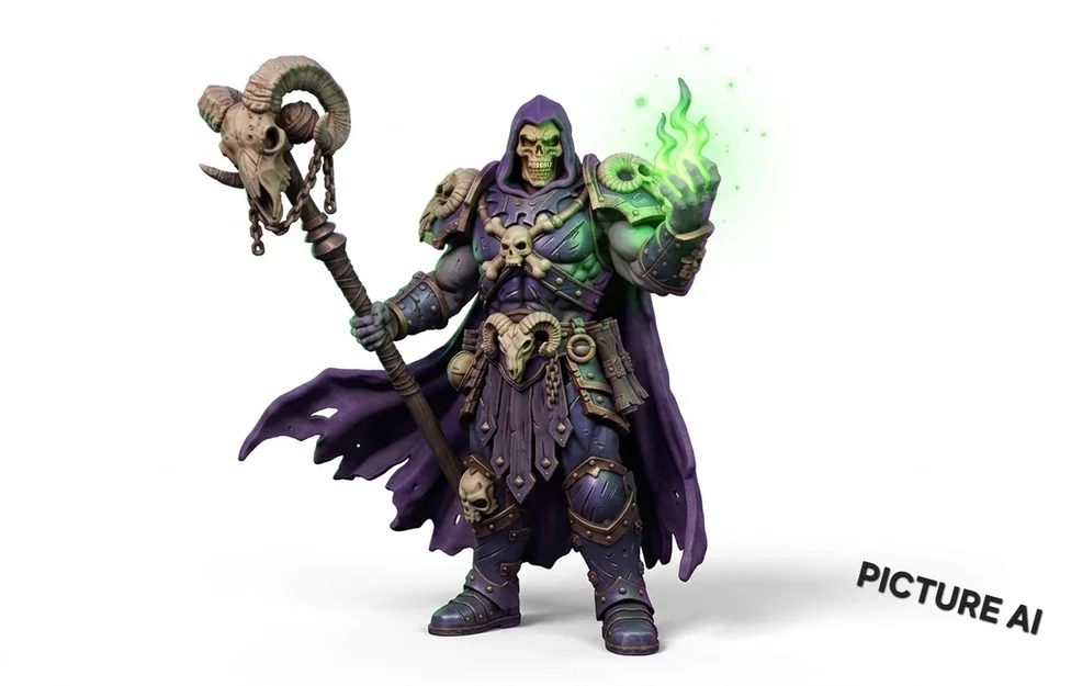 Skeletor - Chúa Tể Hủy Diệt - Pháp Sư Đầu Lâu (MOTU) - Image 2