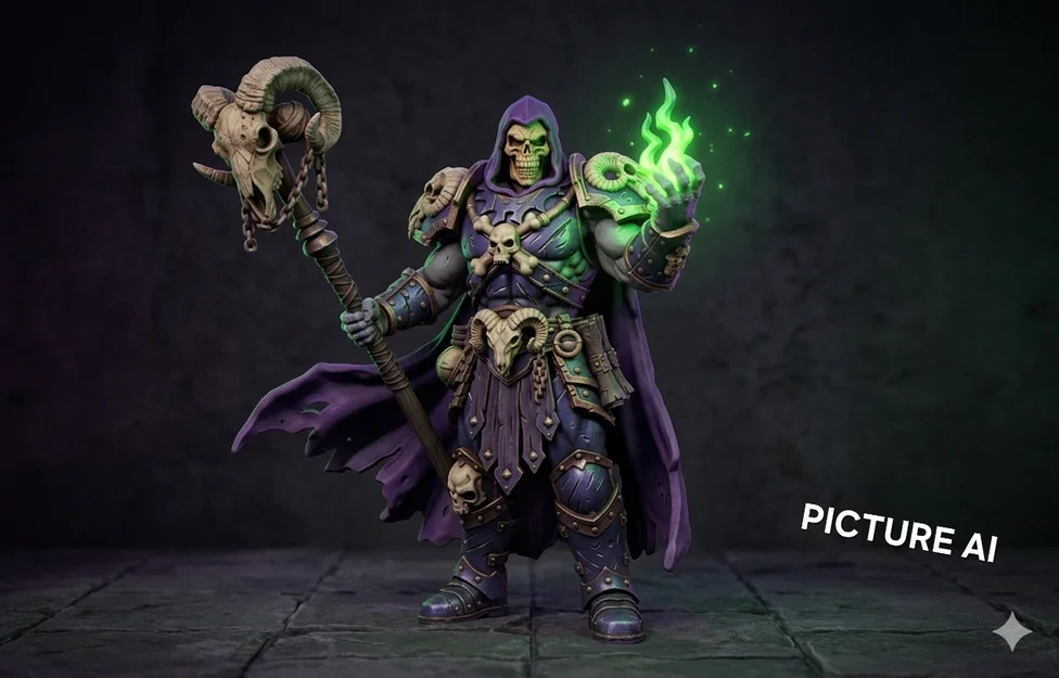 Skeletor - Chúa Tể Hủy Diệt - Pháp Sư Đầu Lâu (MOTU) - Image 3
