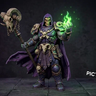 Skeletor - Chúa Tể Hủy Diệt - Pháp Sư Đầu Lâu (MOTU)
