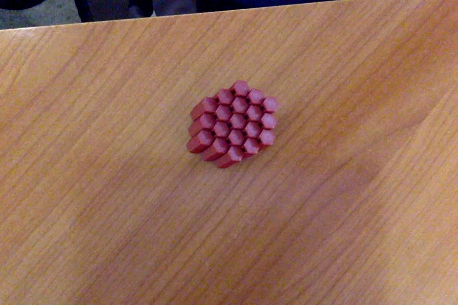 Đồ chơi giải tỏa căng thẳng Hex Fidget độc đáo in 3D - Image 1