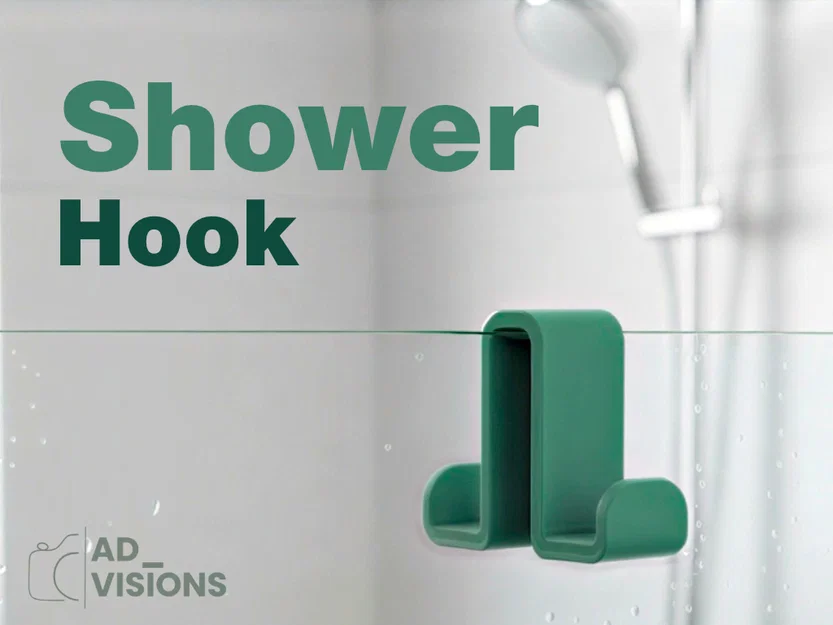 Móc treo phòng tắm đôi (Dubble shower hook) - Image 1