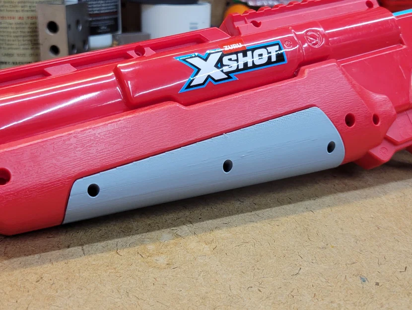 Foregrip thay thế in 3D cho X-Shot Excel Ejector Foregrip - Image 1
