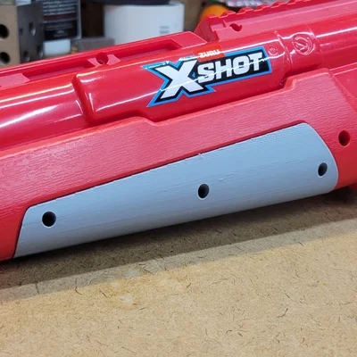 Foregrip thay thế in 3D cho X-Shot Excel Ejector Foregrip
