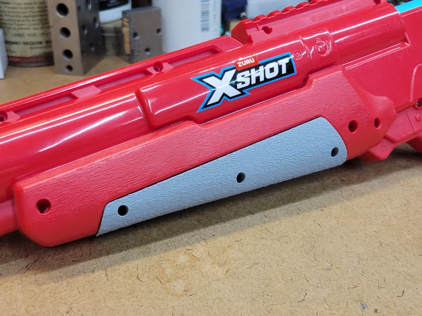 Foregrip thay thế in 3D cho X-Shot Excel Ejector Foregrip - Image 4