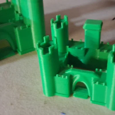 Mô hình tòa lâu đài 3D (Castle Miniature) cho bàn chơi game