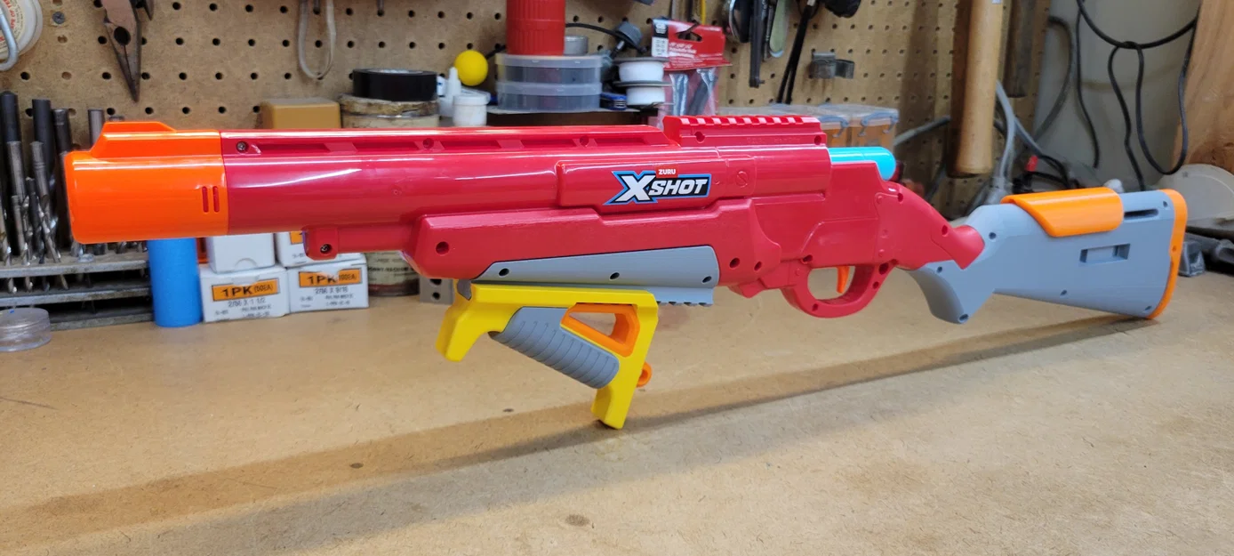 Foregrip Picatinny thay thế cho X-Shot Excel Ejector (X-Shot Excel Ejector Picatinny Foregrip) - Image 4