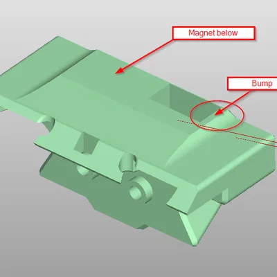 Klicky NG – Kinematic coupling cải tiến