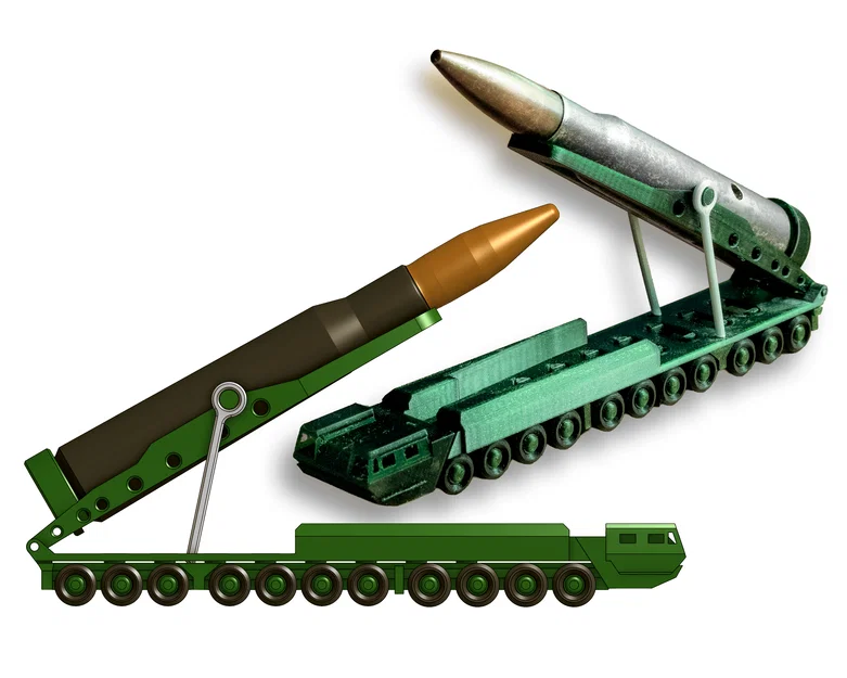 Viên đạn .50 BMG kèm bệ trưng bày xe phóng tên lửa Triều Tiên - Image 1