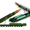 Viên đạn .50 BMG kèm bệ trưng bày xe phóng tên lửa Triều Tiên - Thumbnail 1