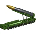 Viên đạn .50 BMG kèm bệ trưng bày xe phóng tên lửa Triều Tiên - Thumbnail 5