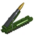 Viên đạn .50 BMG kèm bệ trưng bày xe phóng tên lửa Triều Tiên - Thumbnail 6