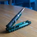 Viên đạn .50 BMG kèm bệ trưng bày xe phóng tên lửa Triều Tiên - Thumbnail 8