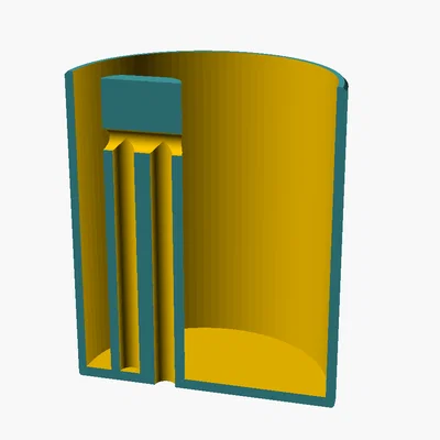 Cốc Pythagorean — Greedy Cup / Cup of Justice (parametric)