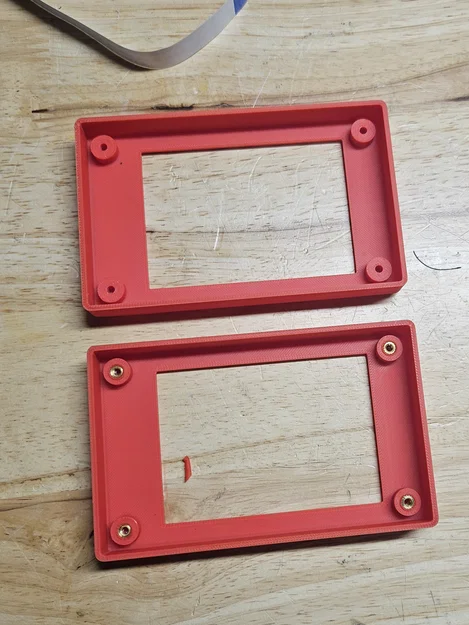 Vỏ cho màn hình cảm ứng MKS Pi-TS35, dùng heat set inserts cho mặt trước - Image 1
