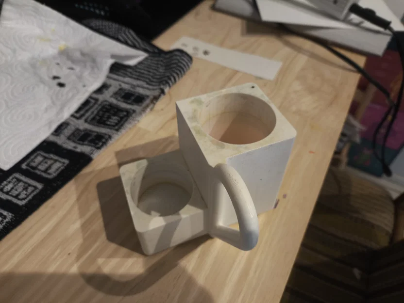 Watercolor Cup (Ly Nước Vẽ Màu Nước) - Image 1