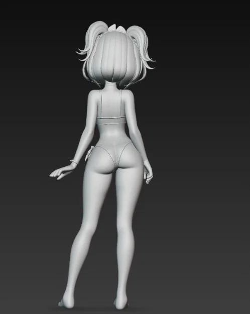 Mô hình figure nhân vật nữ Anime đi biển in 3D cực đẹp - Image 2