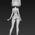 Mô hình figure nhân vật nữ Anime đi biển in 3D cực đẹp - Thumbnail 2