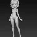 Mô hình figure nhân vật nữ Anime đi biển in 3D cực đẹp - Thumbnail 3