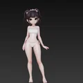 Mô hình figure nhân vật nữ Anime đi biển in 3D cực đẹp - Thumbnail 5