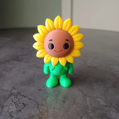 Mô hình Chú Hướng Dương Nhỏ Đáng Yêu (Cute Sunflower Buddy) Trang Trí