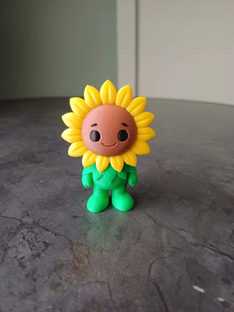 Mô hình Chú Hướng Dương Nhỏ Đáng Yêu (Cute Sunflower Buddy) Trang Trí - Image 2