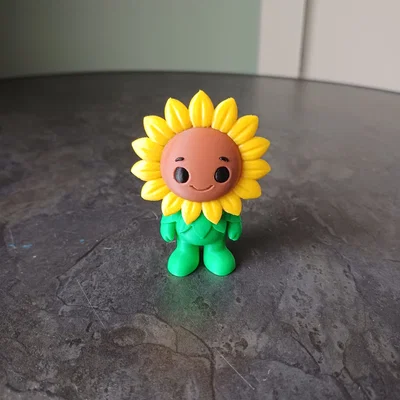 Mô hình Chú Hướng Dương Nhỏ Đáng Yêu (Cute Sunflower Buddy) Trang Trí