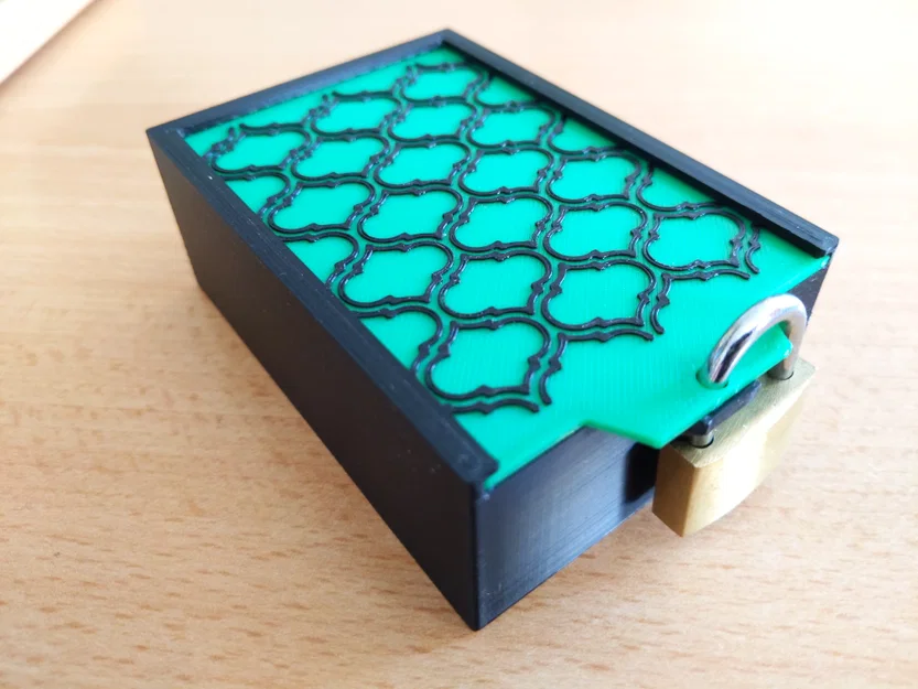 Hộp Khóa Nắp Trượt (Lock Box with Sliding Lid) - Image 1