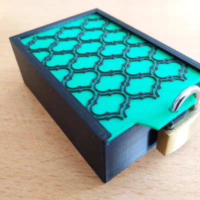 Hộp Khóa Nắp Trượt (Lock Box with Sliding Lid)