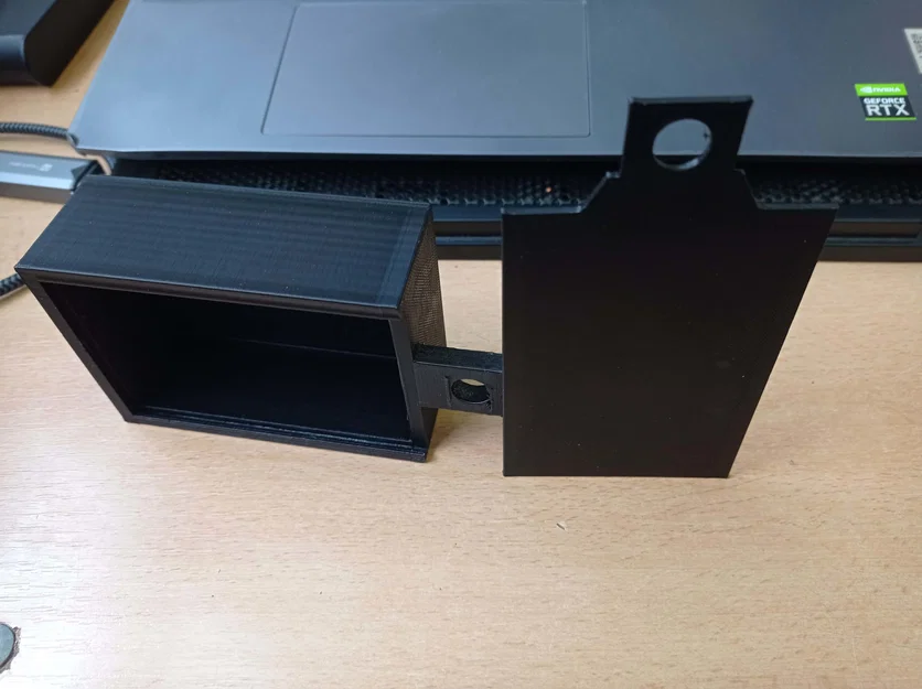 Mô hình hộp khóa bảo mật (Lock box) cải tiến lỗ xỏ lớn in 3D - Image 1