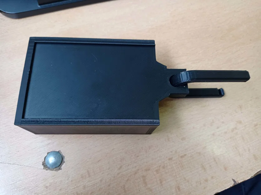 Mô hình hộp khóa bảo mật (Lock box) cải tiến lỗ xỏ lớn in 3D - Image 2