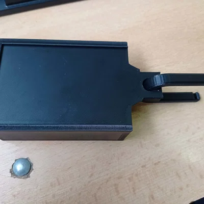 Mô hình hộp khóa bảo mật (Lock box) cải tiến lỗ xỏ lớn in 3D