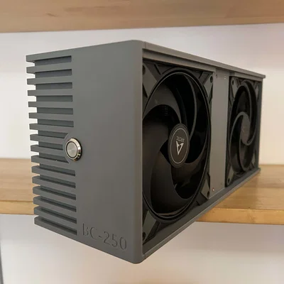 Case BC-250 (PSU gắn trong + 2 quạt 140mm)